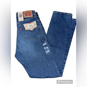 NWT Levi’s 501 Original Button Fly Jeans